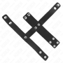 Cage de Chasteté Cuir Noir Kink