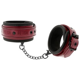 Menottes Chevilles BDSM Cuir Vegan Fetish Submissive