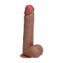 Gode Réaliste Rotatif et Vibrant Realrock 20x4,4cm