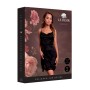 Robe Sexy en Satin Noir Le Désir