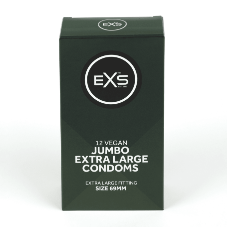Préservatifs XXL Jumbo Extra Large EXS x12