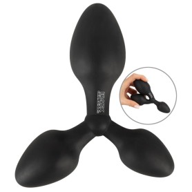 Plug Anal Silicone Triple Training Black Velvets