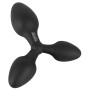 Plug Anal Silicone Triple Training Black Velvets