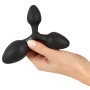 Plug Anal Silicone Triple Training Black Velvets