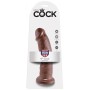 Godemichet Réaliste King Cock Marron 23x5,3cm