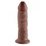Godemichet Réaliste King Cock Marron 23x5,3cm