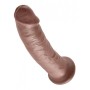 Godemichet Réaliste King Cock Marron 23x5,3cm