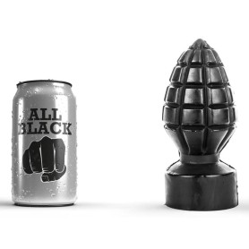 Plug Anal Grenade AB33 All Black 14x6,5cm