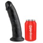 Gros Gode Réaliste 9" King Cock Noir 23x5,5cm