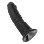 Gros Gode Réaliste 9" King Cock Noir 23x5,5cm