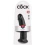 Gros Gode Réaliste 9" King Cock Noir 23x5,5cm