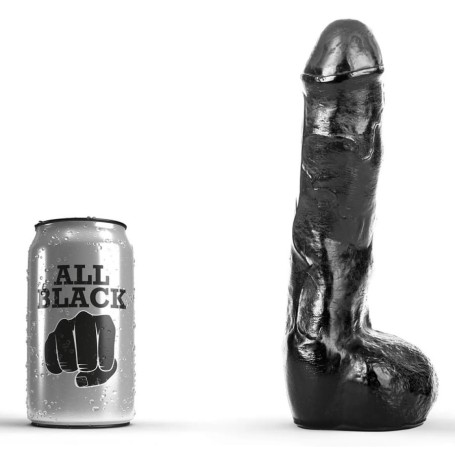 Dildo Réaliste Noir AB12 22x4,5cm