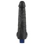 Godemichet Réaliste Vibrant Noir Lovetoy Real Softee 24x5cm
