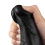 Godemichet Réaliste Vibrant Noir Lovetoy Real Softee 24x5cm