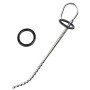 Long Dilatateur Urétral avec Anneau Silicone 9mm