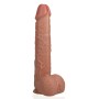Gode XXL Extra Long Marron 38x7,5cm
