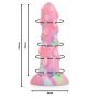 Gode Monstre Multicouleur Nixie 15x3,5cm