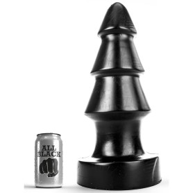 Plug Anal Noir Expert AB57 – 34 cm insérables, 3 paliers jusqu'à 15 cm de large