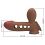 Tyronn gaine pénis gonflable Pretty Love – silicone waterproof avec airbag intégré