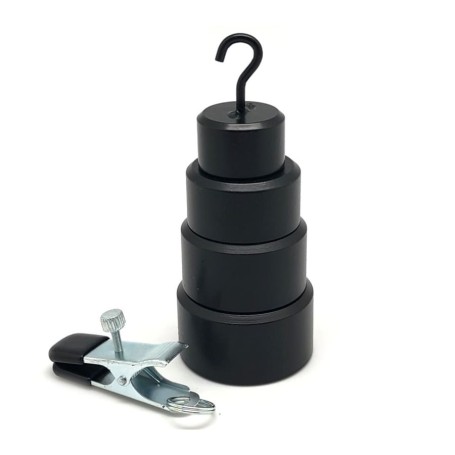Set de Poids Ballstretcher et Tétons 1000 g – vissables et métalliques