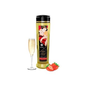 Huile de Massage Romance Vin Pétillant à la Fraise 240ml