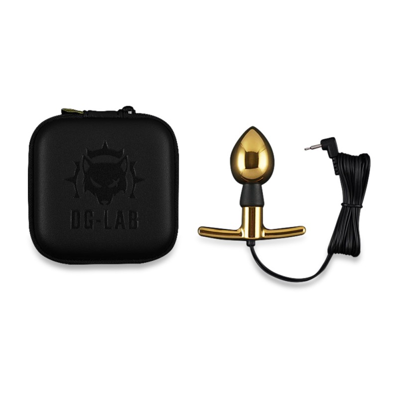 Plug Anal électro-stimulation Mystim Hector Helix S - Aluminium Argent Taille S