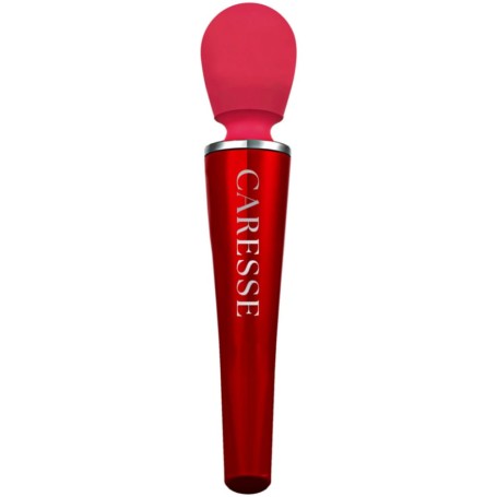 Vibro Wand Caresse Rouge 25cm