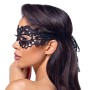 Masque Sexy Brodé Noir Cottelli