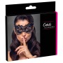 Masque Sexy Brodé Noir Cottelli