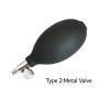 Gode Anal Gonflable à Soufflet 27x6cm