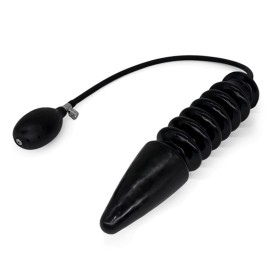 Gode anal gonflable à soufflet en silicone – longueur variable pour dilatation intense