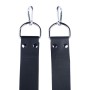 Kit en Croix Sling Cuir Noir Rectangulaire