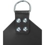 Kit en Croix Sling Cuir Noir Rectangulaire