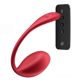 Oeuf Vibrant Connecté Shiny Petal Rouge Satisfyer