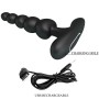 Plug Anal Vibrant Noir Corban 12x3cm