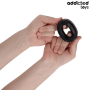 Cockring Extensible Extra Épais Noir 3cm