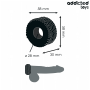 Cockring Extensible Extra Épais Noir 3cm