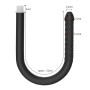 Tuyau Flexible en Silicone pour Douche Intime 50x2,5cm