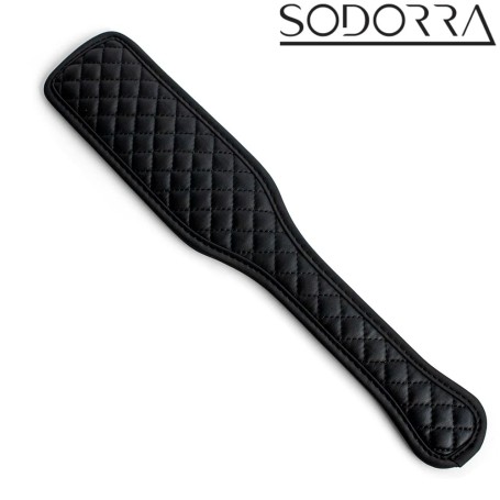 Paddle BDSM Noir Neo Sodorra