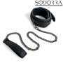 Collier et Laisse en Cuir Vegan Sodorra