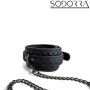 Collier et Laisse en Cuir Vegan Sodorra