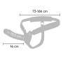Gode Ceinture Vibrant Creux Inferno Noir 16x4cm