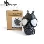 Masque à Gaz avec Verres Noirs Gas Master
