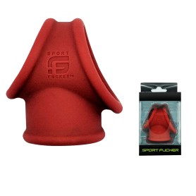 Ballstretcher Cock Tube Rouge