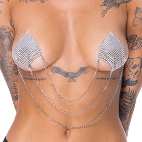Bijoux pour Seins Square Argenté Cottelli