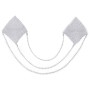 Bijoux pour Seins Square Argenté Cottelli