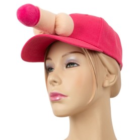 Casquette Humoristique Rose avec Pénis