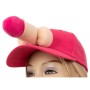 Casquette Humoristique Rose avec Pénis