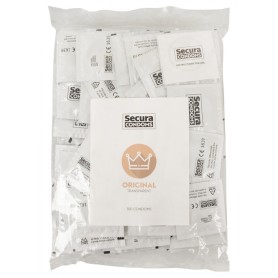 Pack de 100 Préservatifs Latex Original Transparent Secura