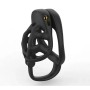 Cage de Chasteté Plastique Extra Courte Noire